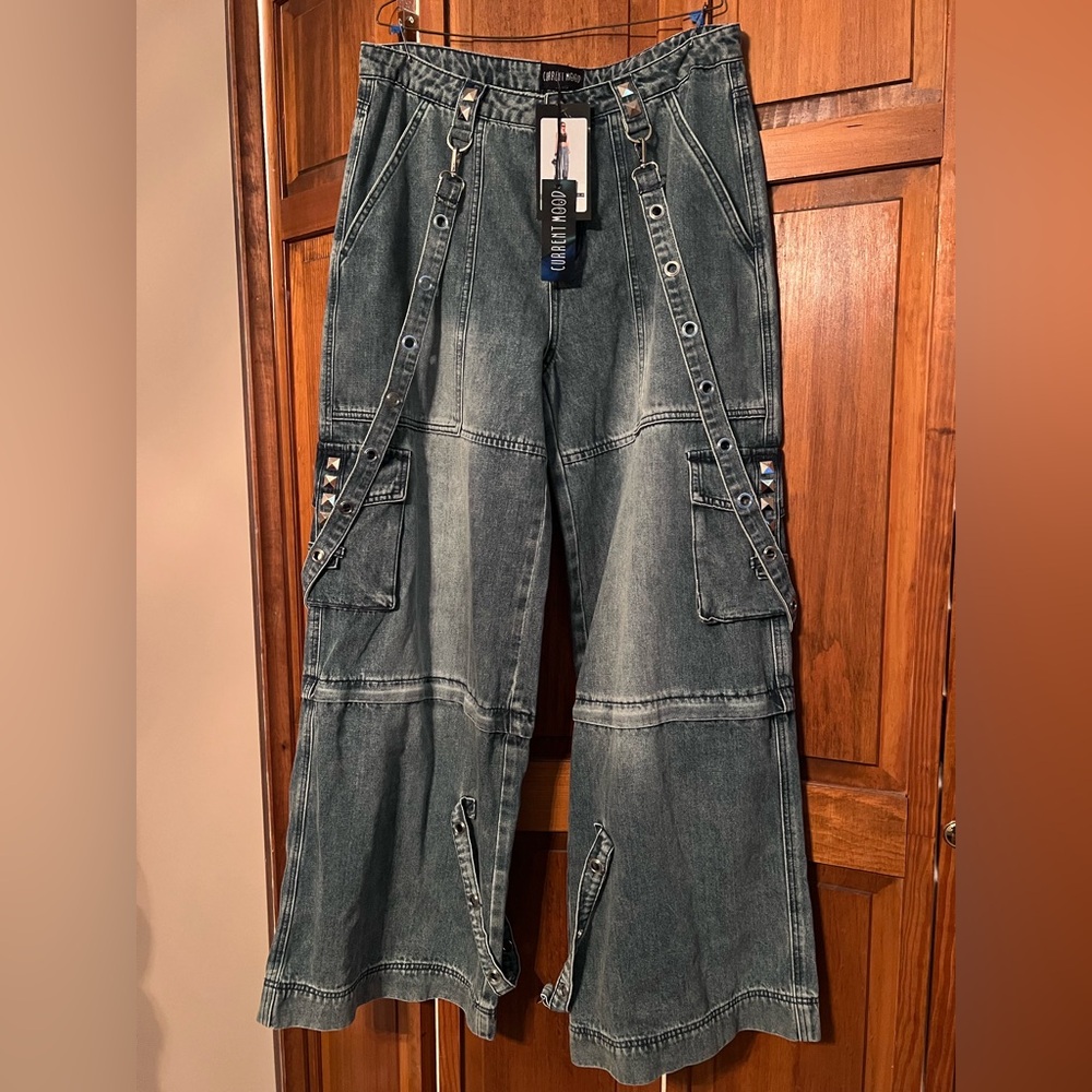 Current Mood Dual Delight Convertible  Denim Jeans XL